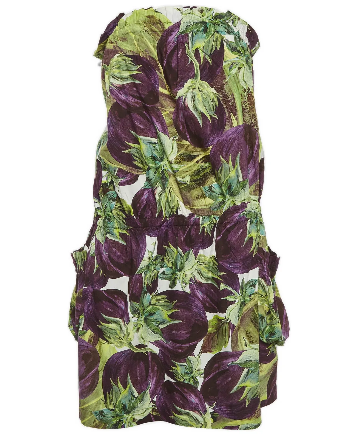 Pre-Owned Dolce & Gabbana Floral Print Strapless Mini Dress by Dolce & Gabbana