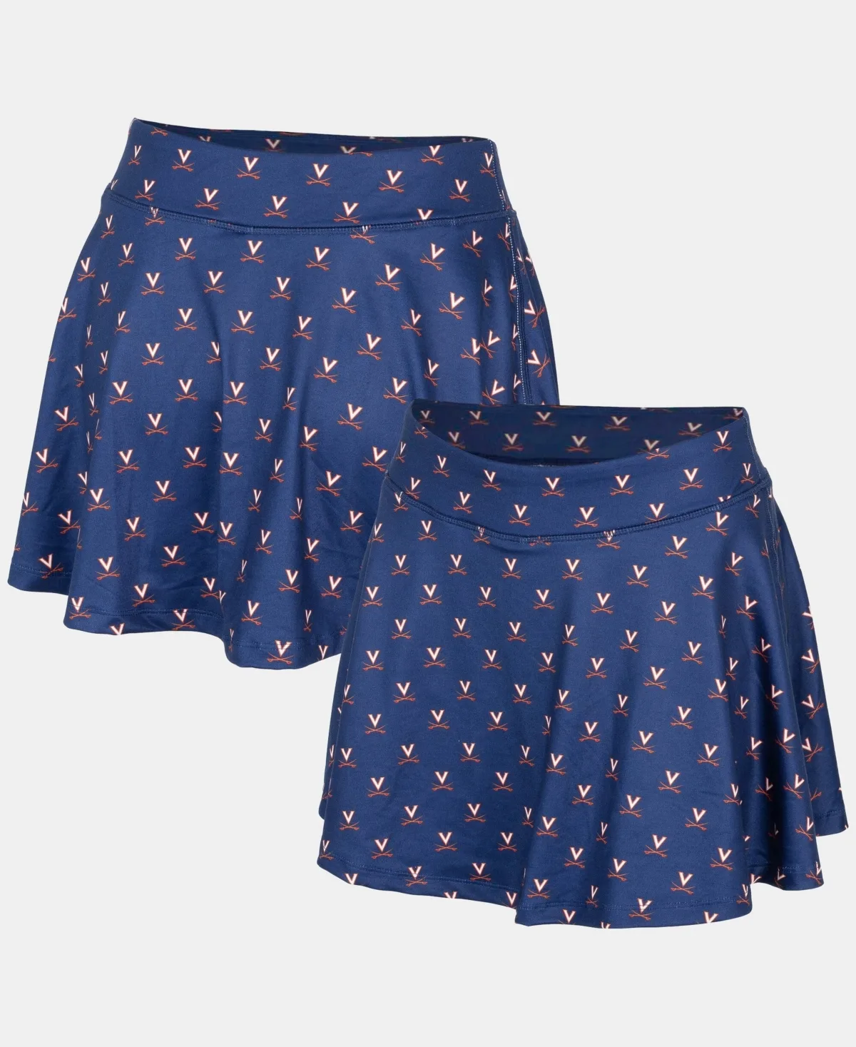 Virginia Cavaliers Allover Print Flowy Skort, 3.5 Inseam