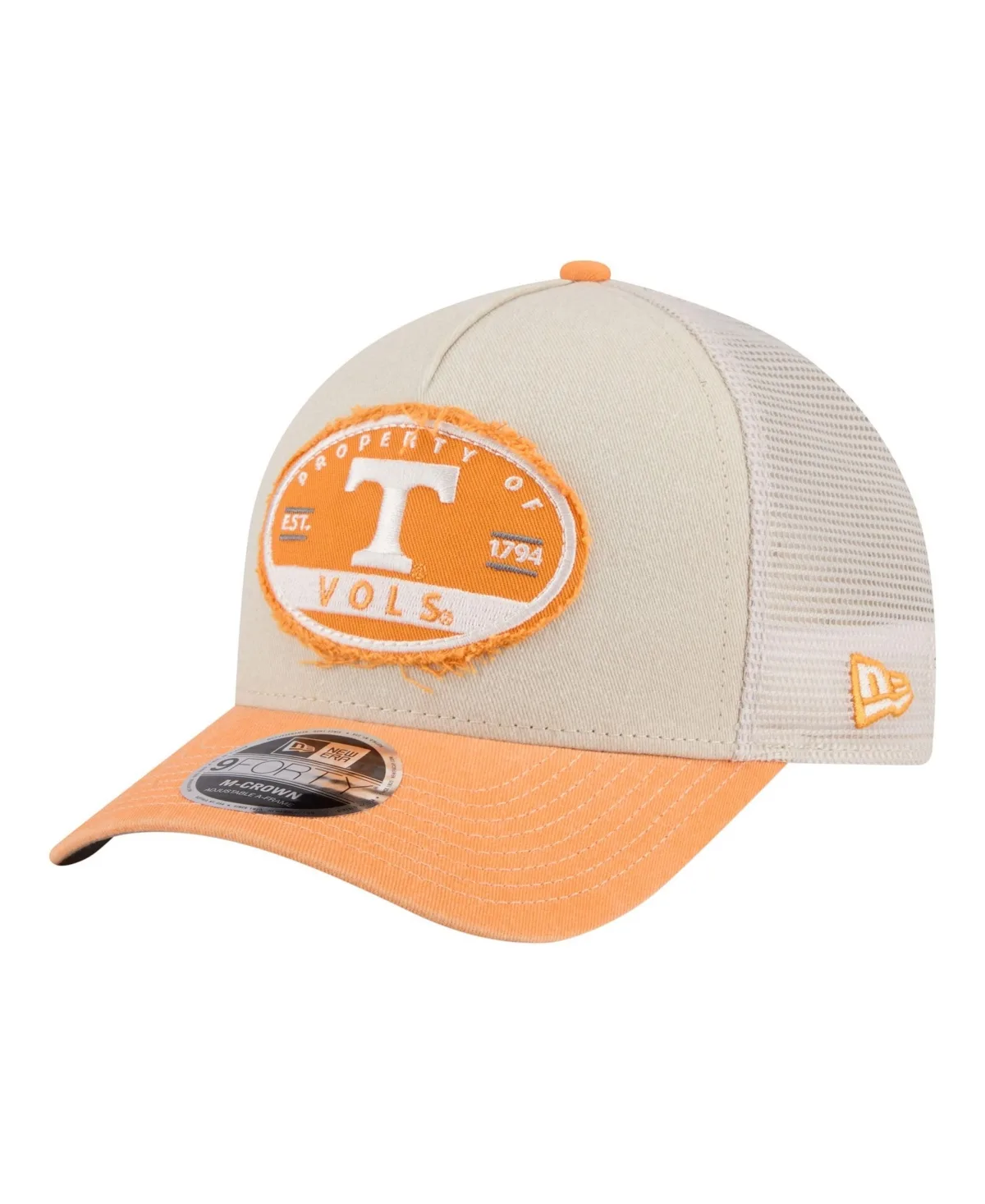 Tennessee Volunteers 9FORTY M-Crown Frayed Patch Adjustable Baseball Cap by New Era