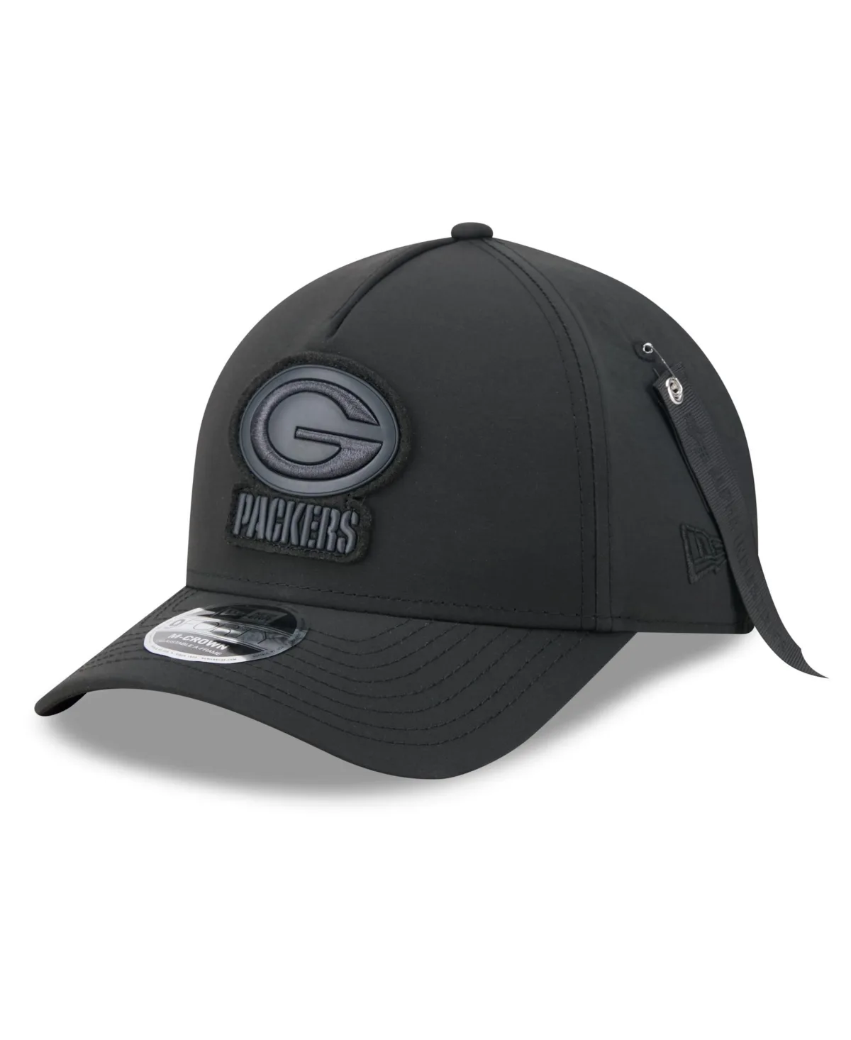 New Era x Alpha Industries Green Bay Packers 9FORTY A-Frame Adjustable Hat by New Era
