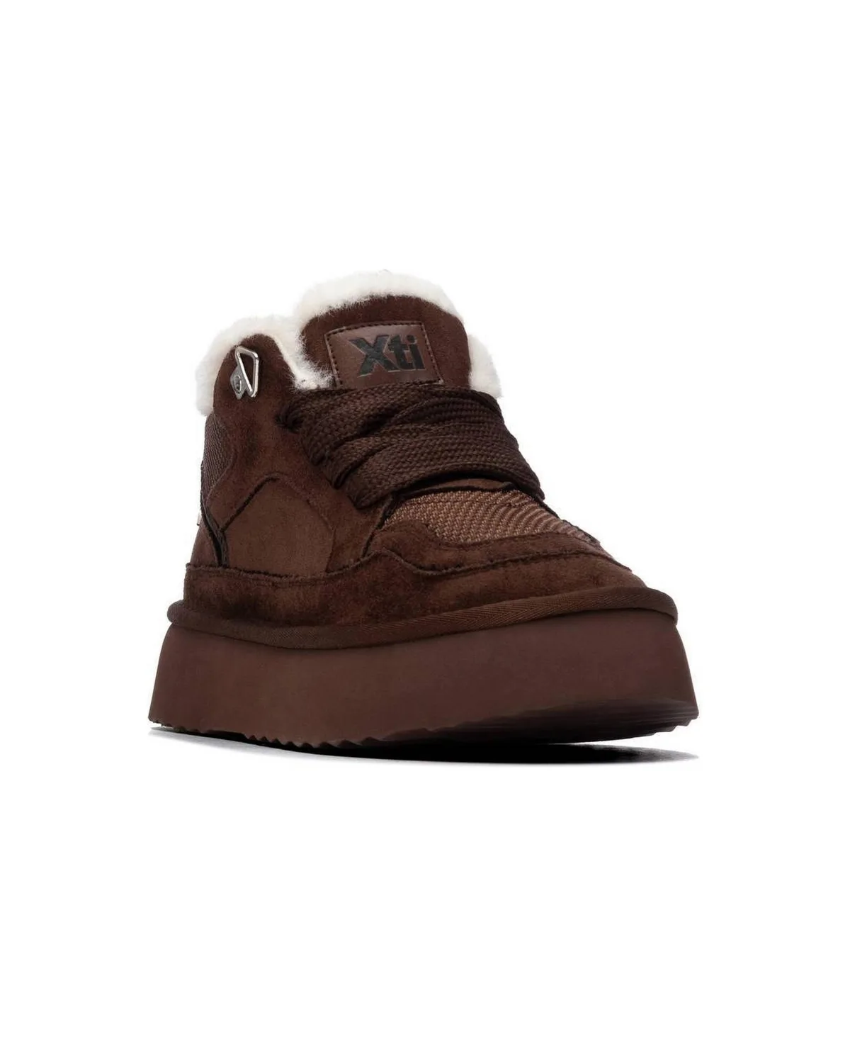 Casual Suede High Top Sneakers by Xti