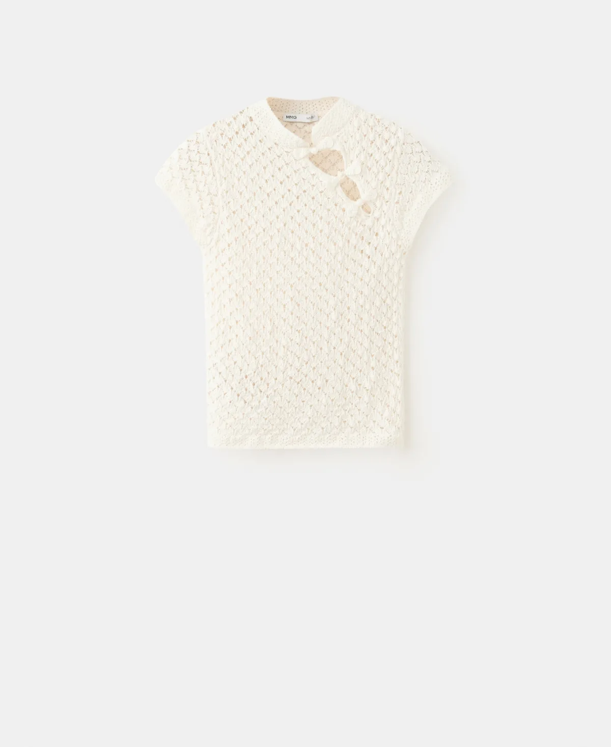 Openwork Knit Top by Mango