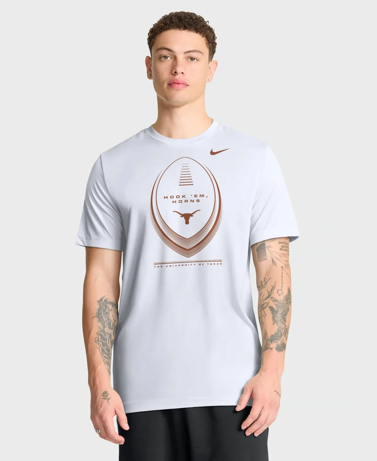 Texas Longhorns Primetime Legend Football Icon Dri-Fit T-Shirt by Nike