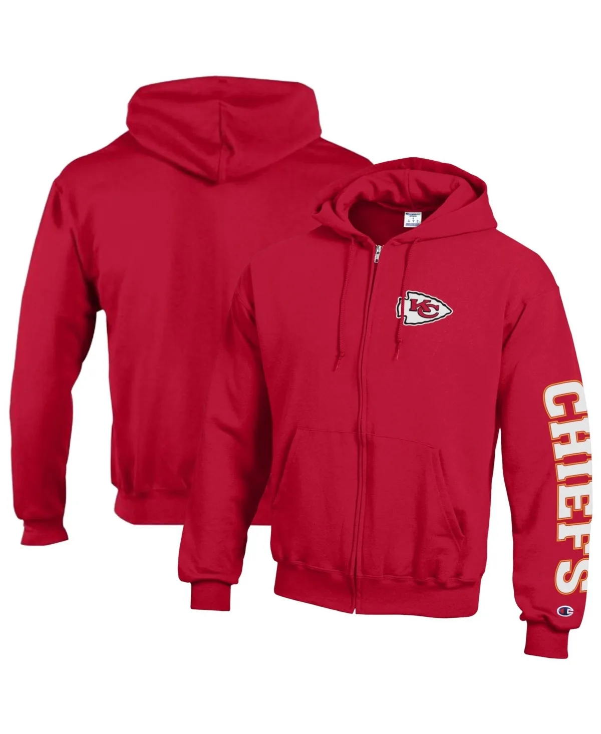Powerblend Full-Zip Fleece Hoodie by Champion