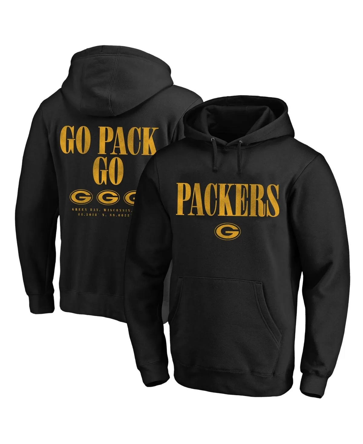 Green Bay Packers Intense Rivalry Graphic French Terry Hoodie