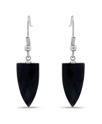 Silver Plated Multi Genuine Stone Earrings by Macy's