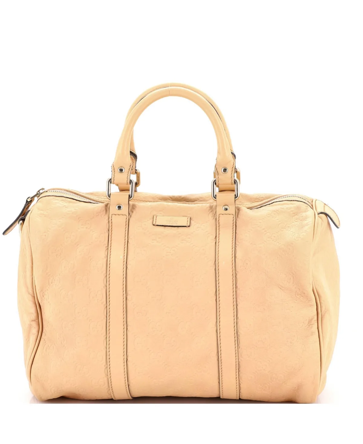 Pre-Owned Gucci Medium Joy Boston Bag Guccissima Leather
