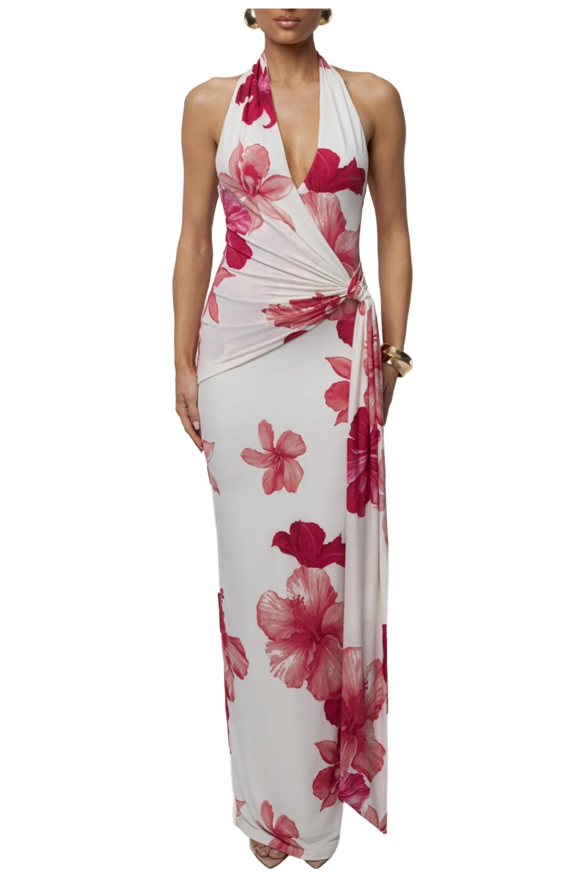 Island Blossom Maxi Dress by Jluxlabel