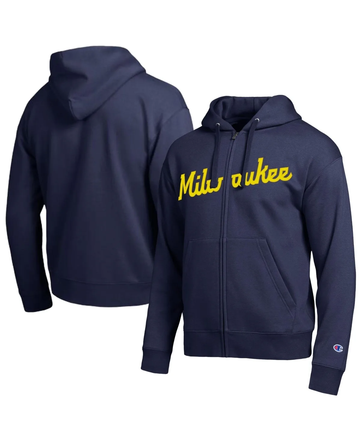 Milwaukee Brewers All-Star Full-Zip Fleece-Lined Hoodie by Champion