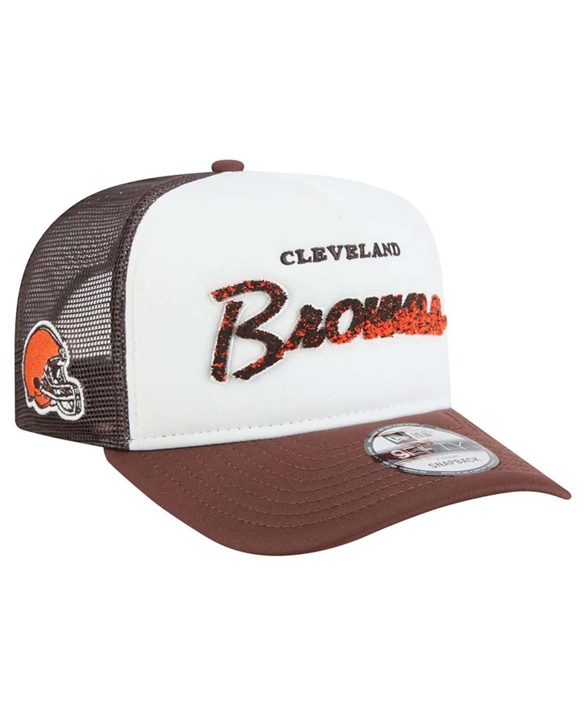 Cleveland Browns Foam Trucker 9FIFTY Hat by New Era