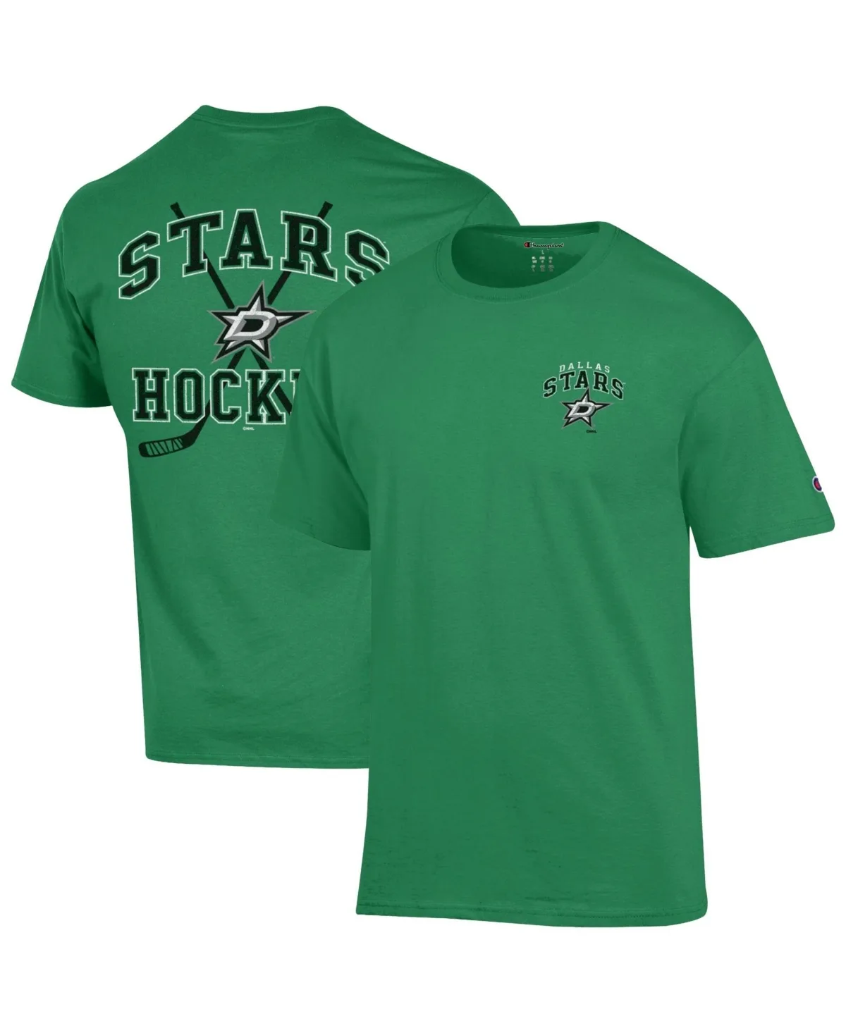 Dallas Stars Stick with It Graphic Tee by Champion