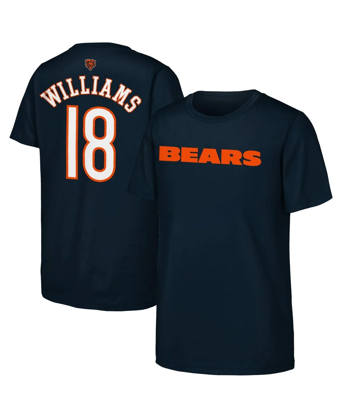 Caleb Williams Chicago Bears Jersey-Style T-Shirt by Outerstuff