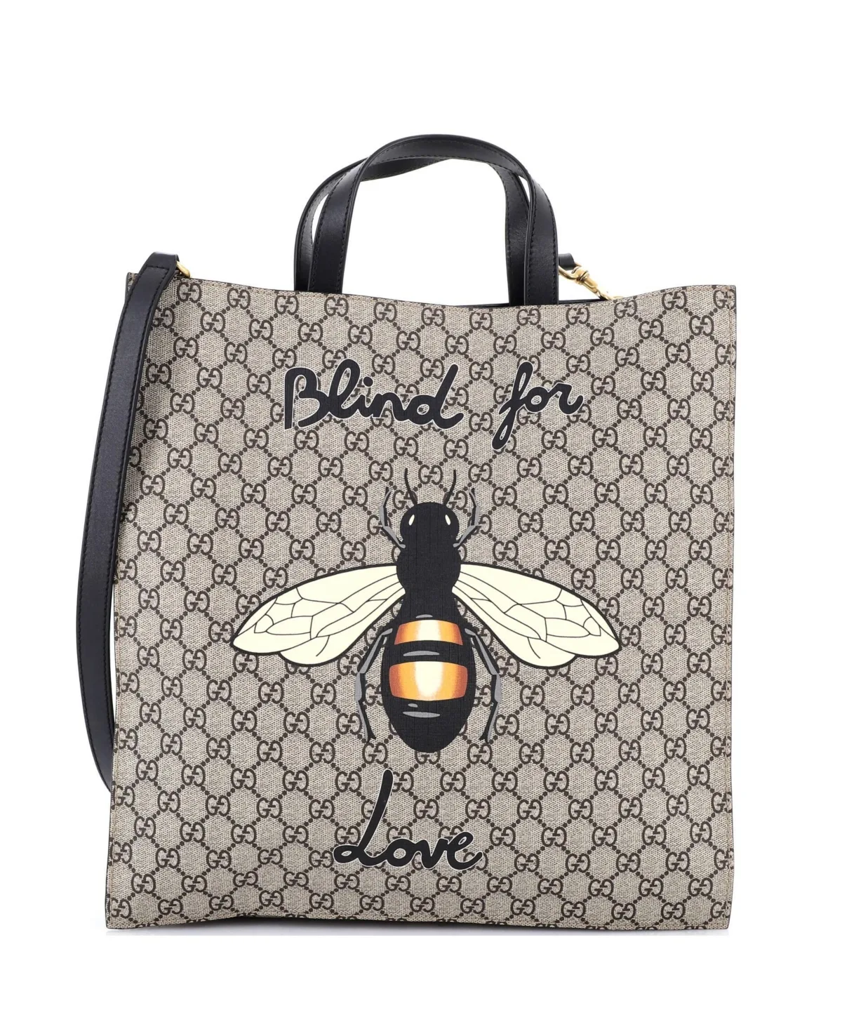 Pre-Owned Gucci Tall Convertible Soft Open Tote Printed Gg Coated Canvas by Gucci