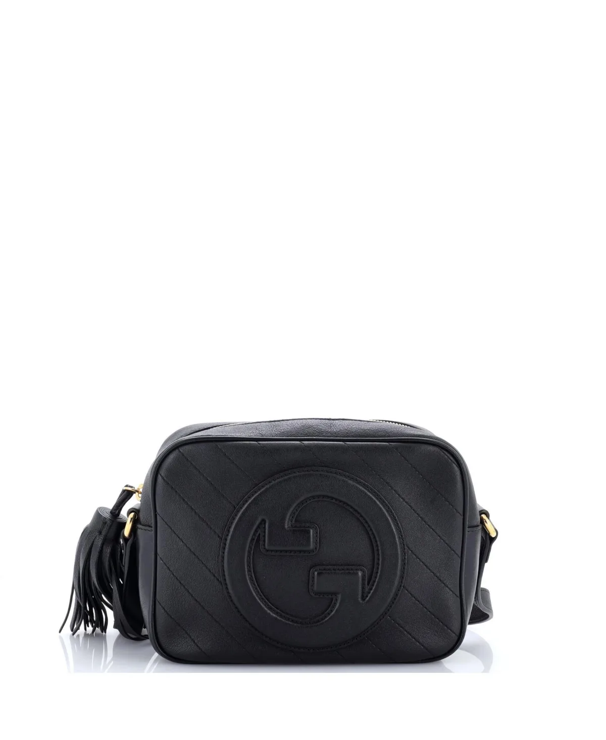 Pre-Owned Gucci Small Blondie Nm Camera Shoulder Bag Diagonal Quilted Leather