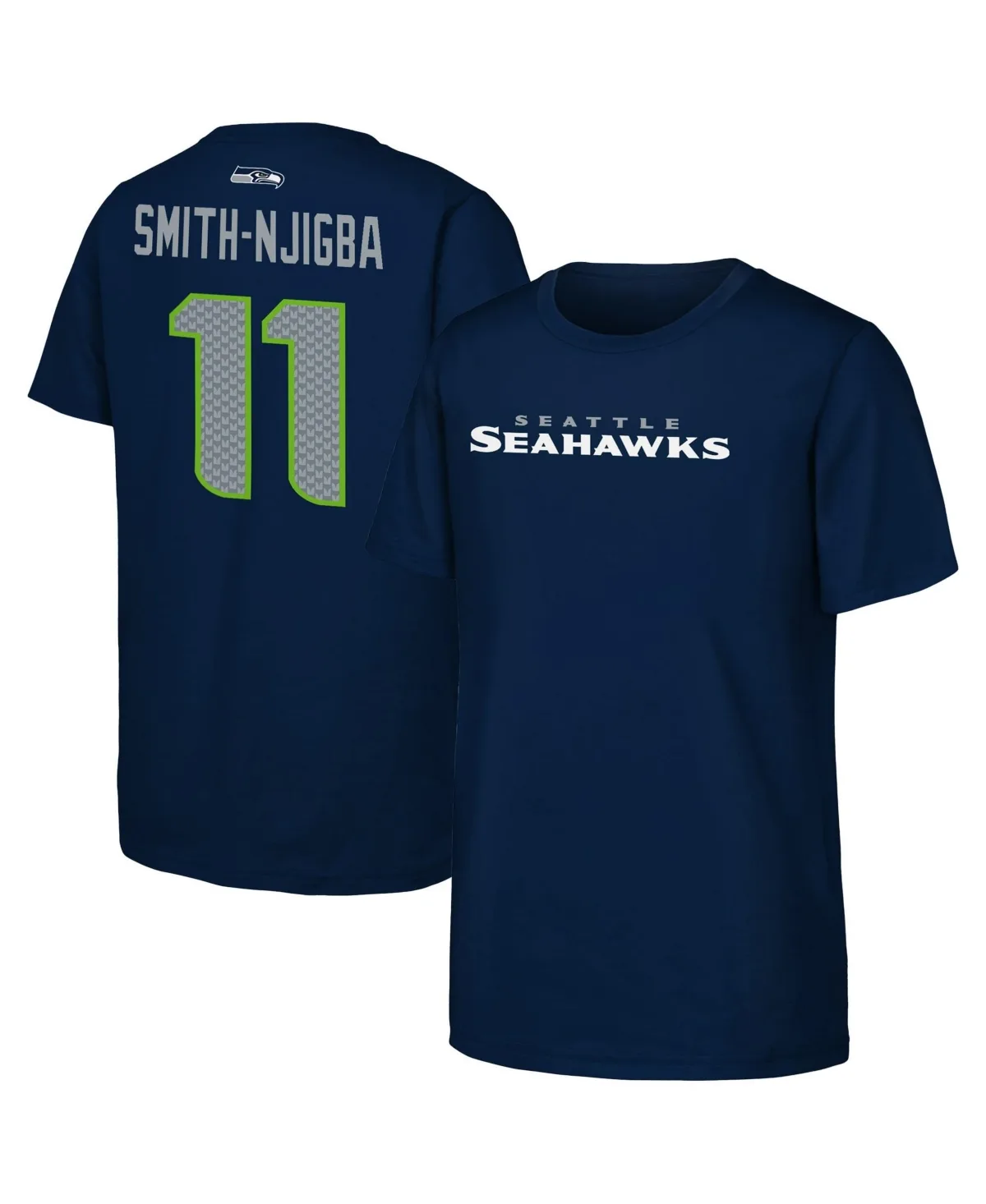 Seattle Seahawks Jaxon Smith-Njigba Classic-Fit T-Shirt by Outerstuff