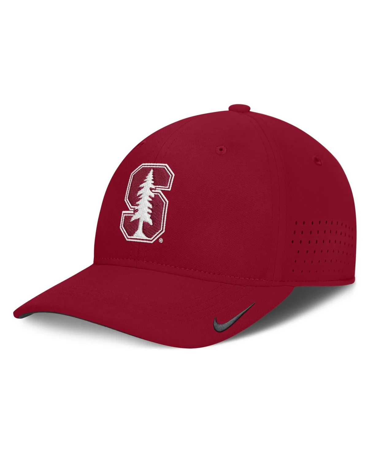 Stanford Cardinal 2026 Sideline Practice AeroBill SwooshFlex Dri-Fit Hat by Nike