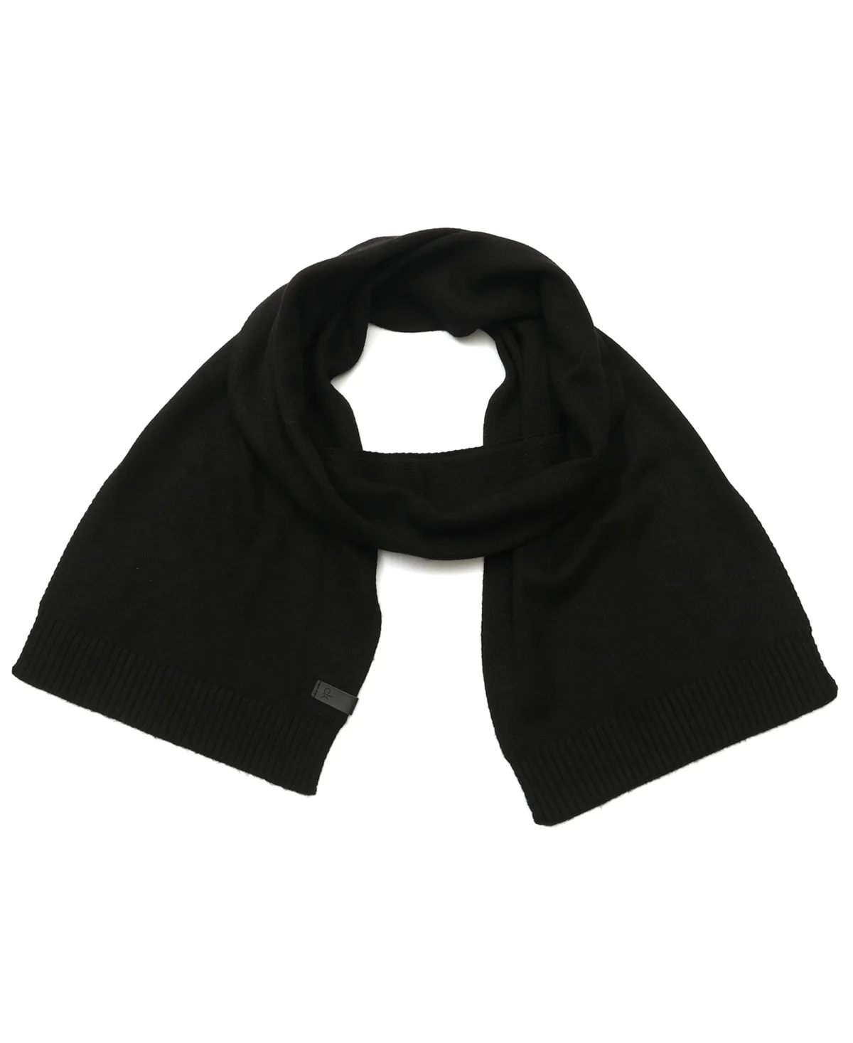 Ribbed-Knit Rib Cuff Scarf by Calvin Klein