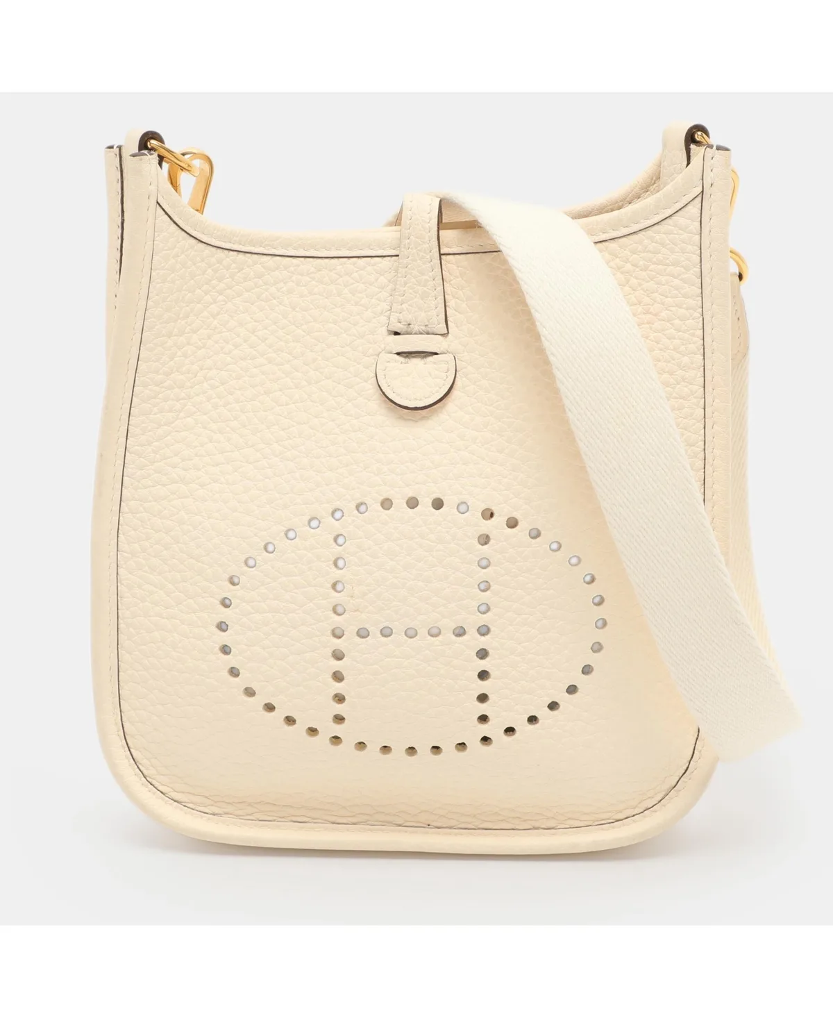 Pre-Owned Hermes Evelyne Tpm Mini Leather Crossbody Bag by Hermes