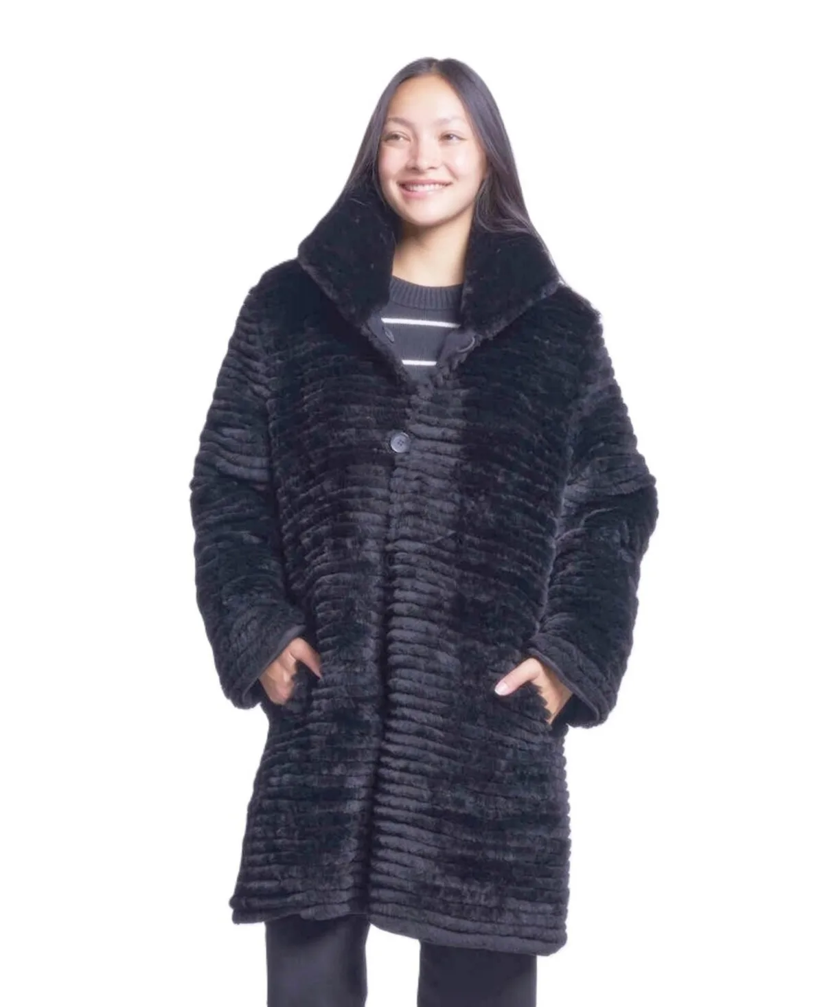 Reversible Wool Coat by Blue Duck