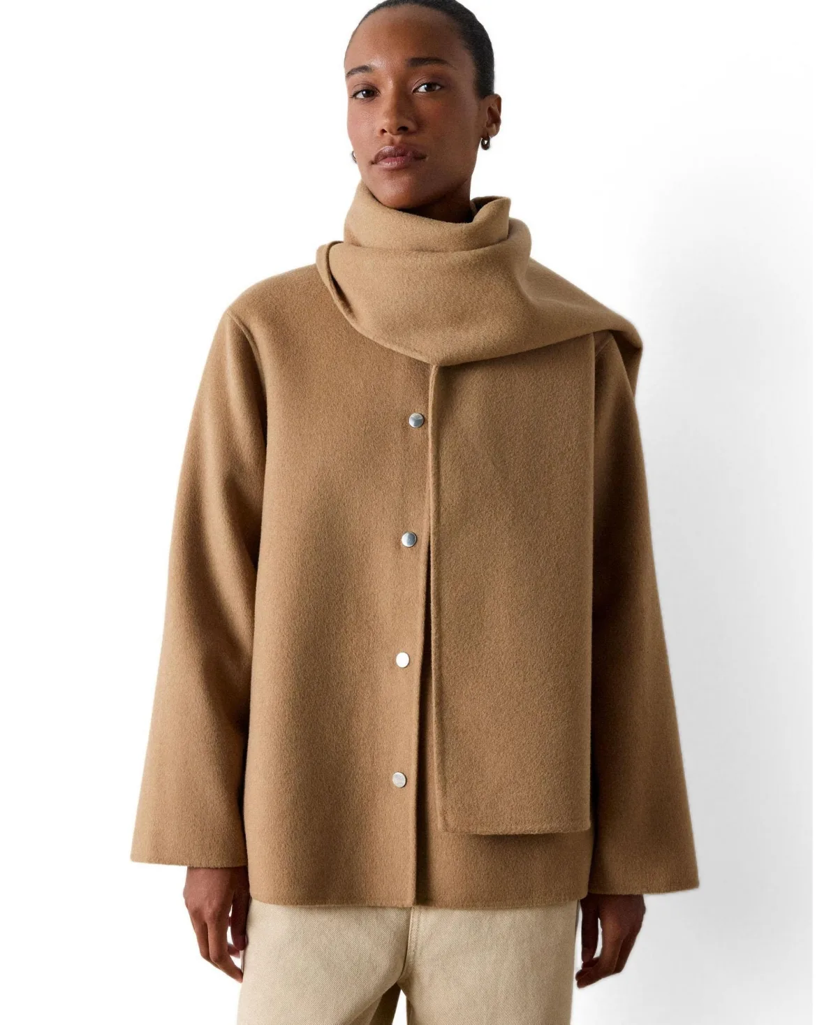 Double Faced Scarf Coat by Whistles