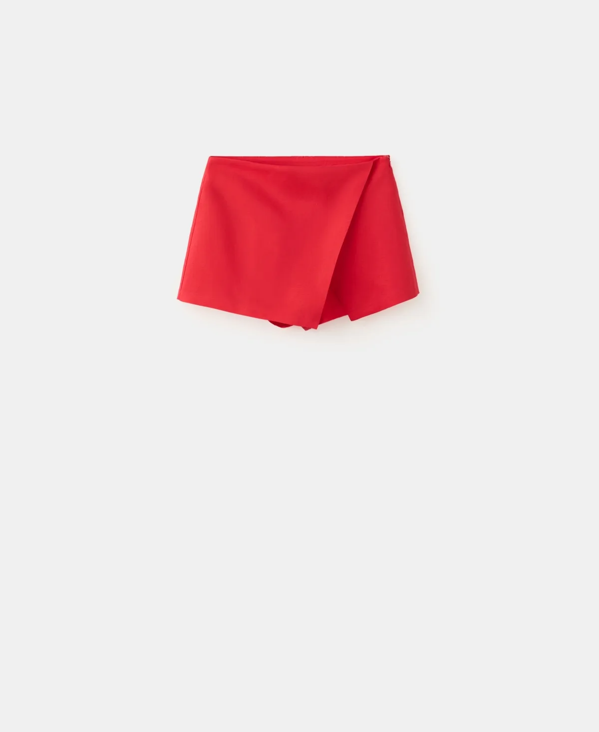 Linen and Lyocell Blend Skort by Mango