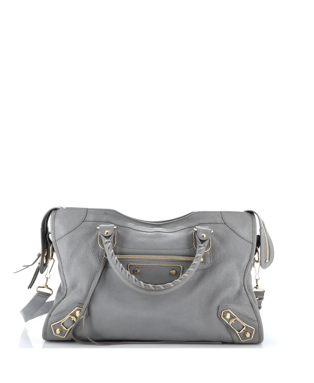 Pre-Owned Balenciaga Medium City Classic Metallic Edge Bag Leather