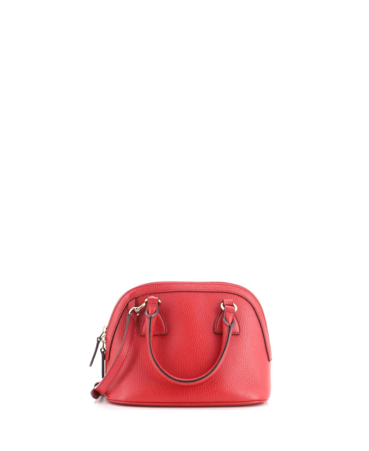 Pre-Owned Gucci Mini Convertible Dome Satchel Leather by Gucci