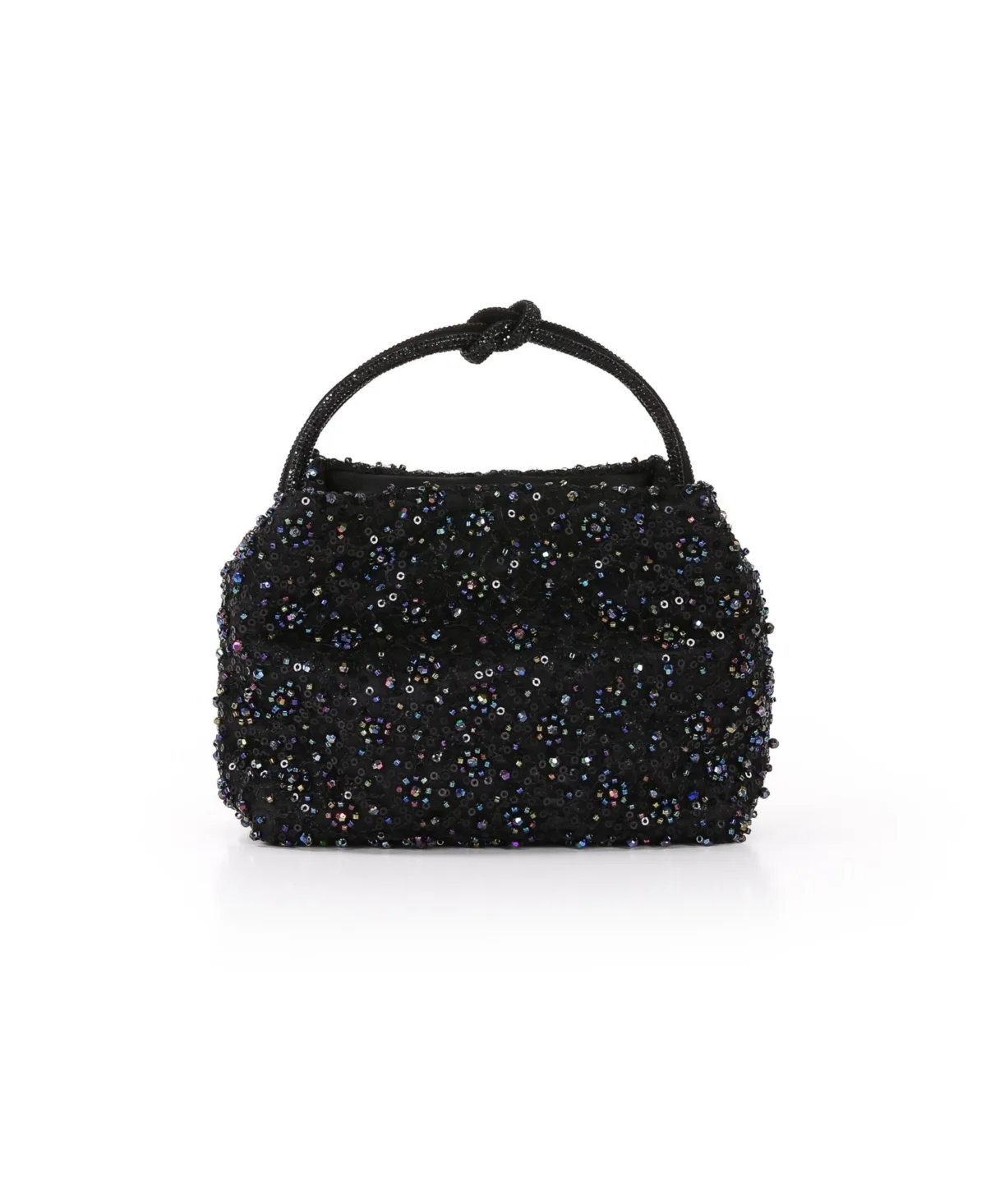Jewel Badgley Mischka Gigi Confetti Top Handle Handbags by Badgley Mischka