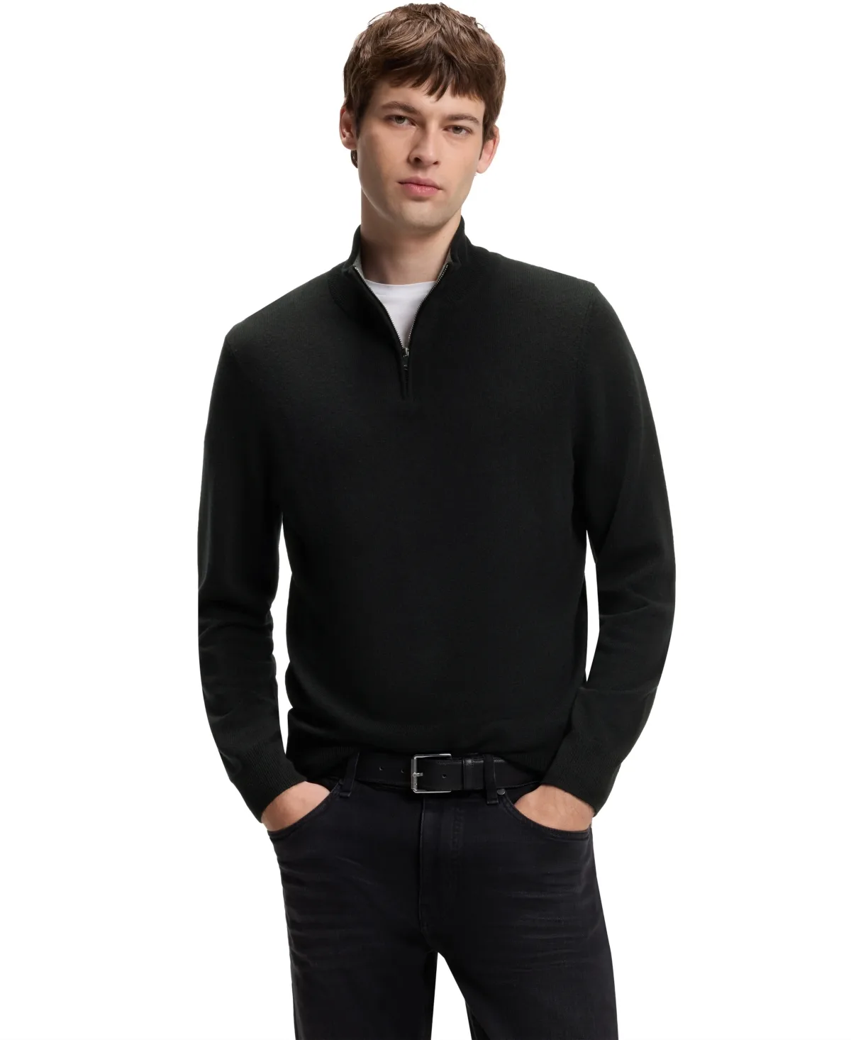 Boss by Hugo Boss Wool Cashmere Regular-Fit Sweater