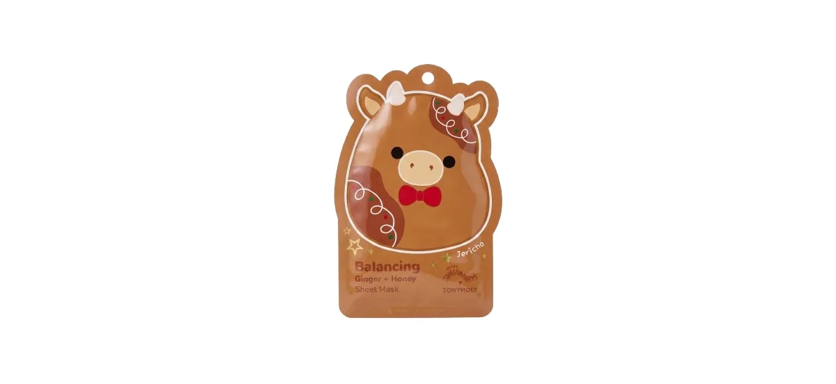 Squishmallows Jericho Sheet Mask, 0.7 oz by Tonymoly