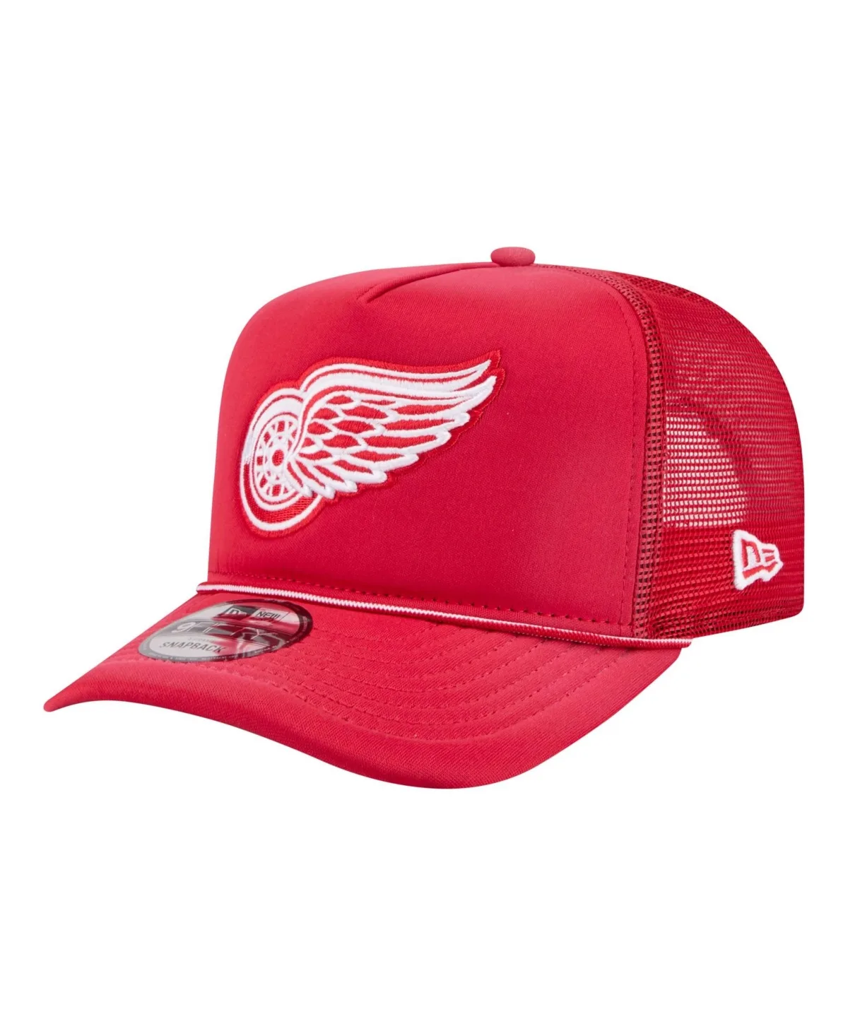 Detroit Red Wings Faded A-Frame 9FIFTY Trucker Snapback Hat