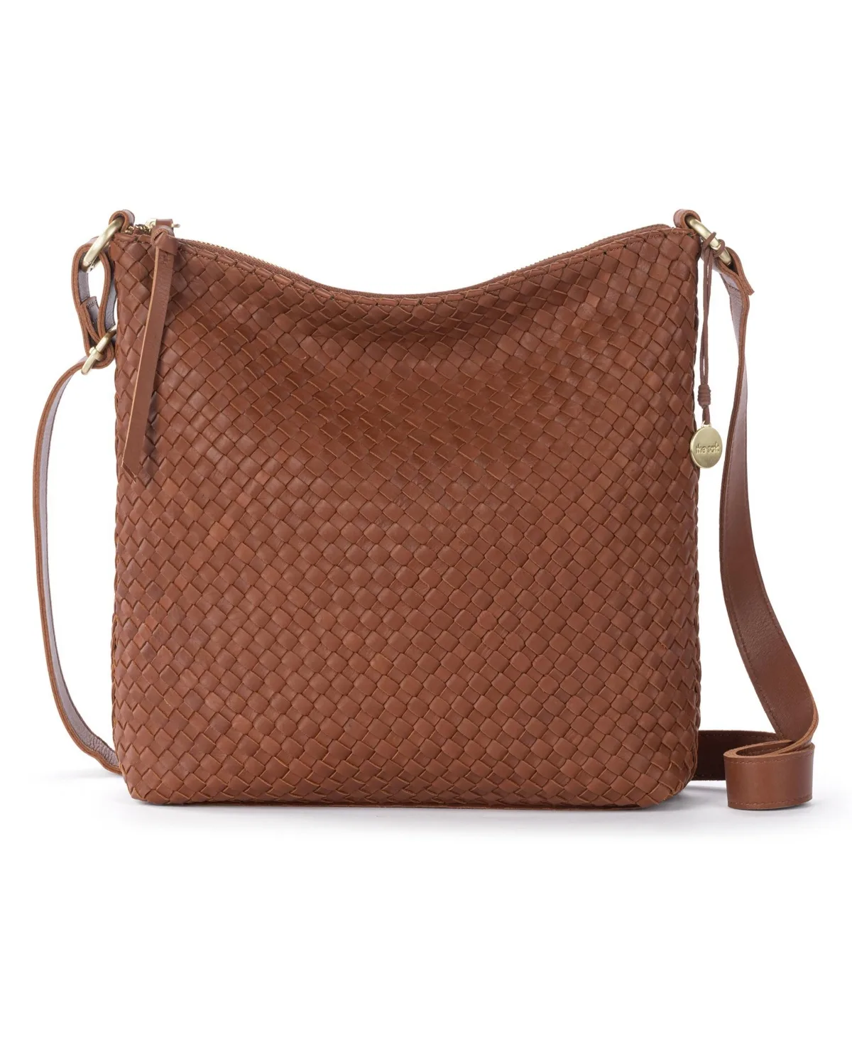 Alameda Adjustable Woven Medium Crossbody Handbag