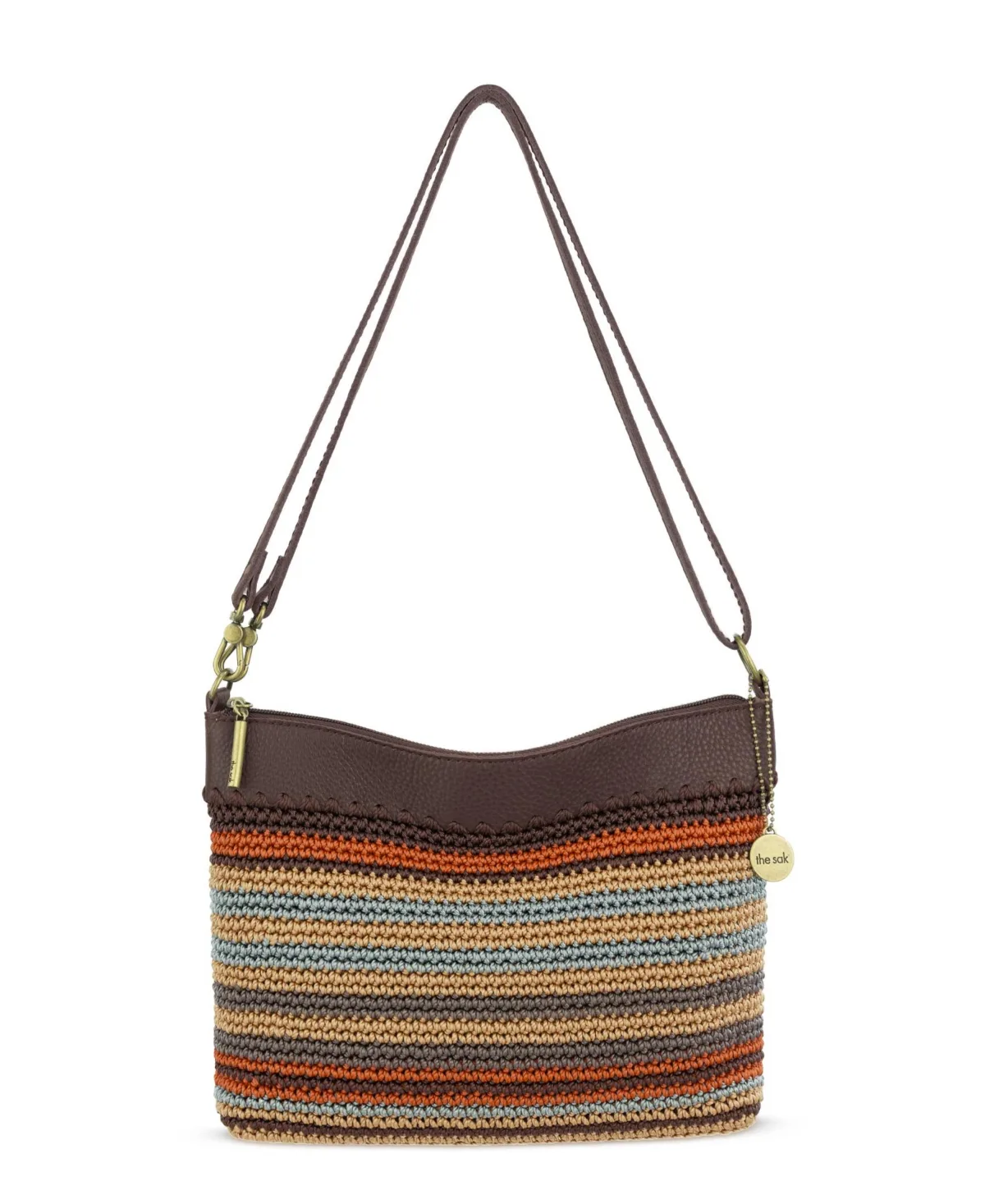 Lumi Crochet Medium Adjustable Crossbody Handbag