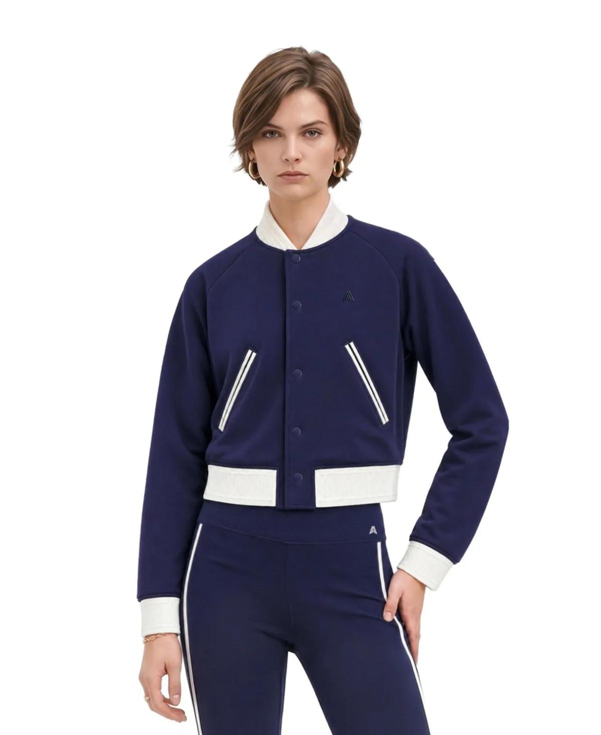 Liorel Scuba Cropped Lightweight Bomber by Alpenhaus