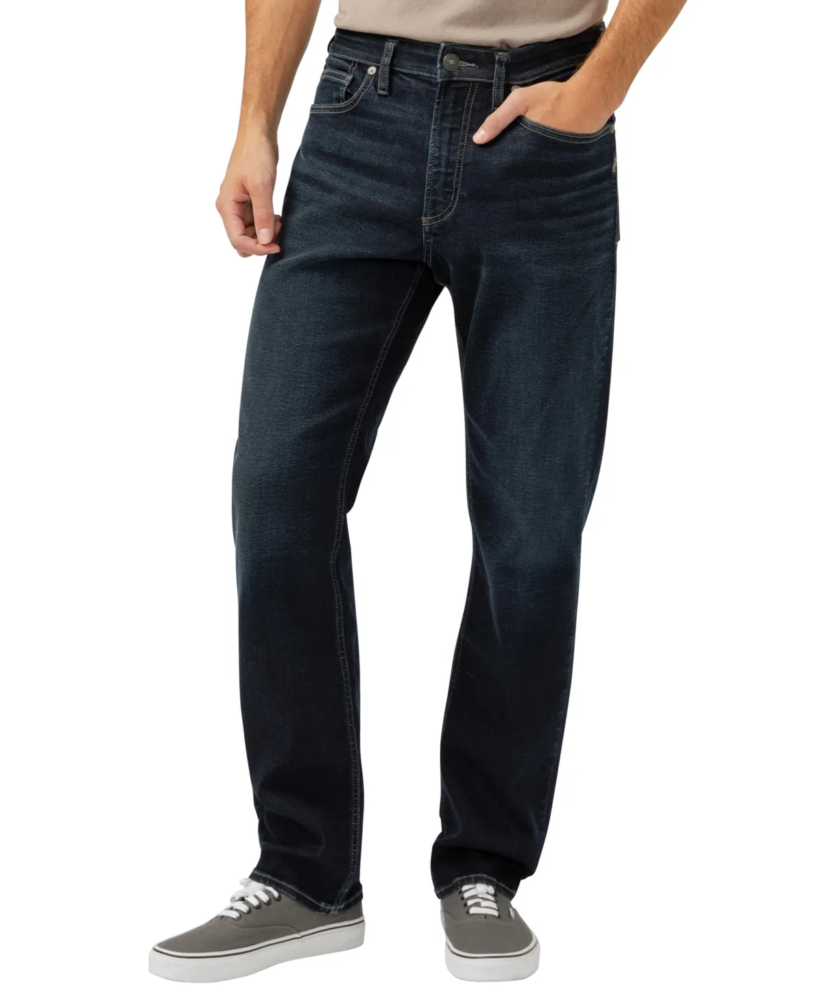 Machray Athletic Fit Straight Leg Jeans