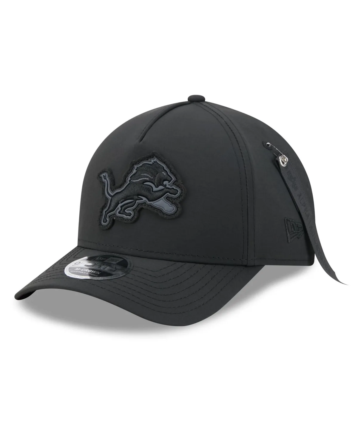New Era x Alpha Industries Detroit Lions A-Frame 9FORTY Snapback Baseball Cap by New Era