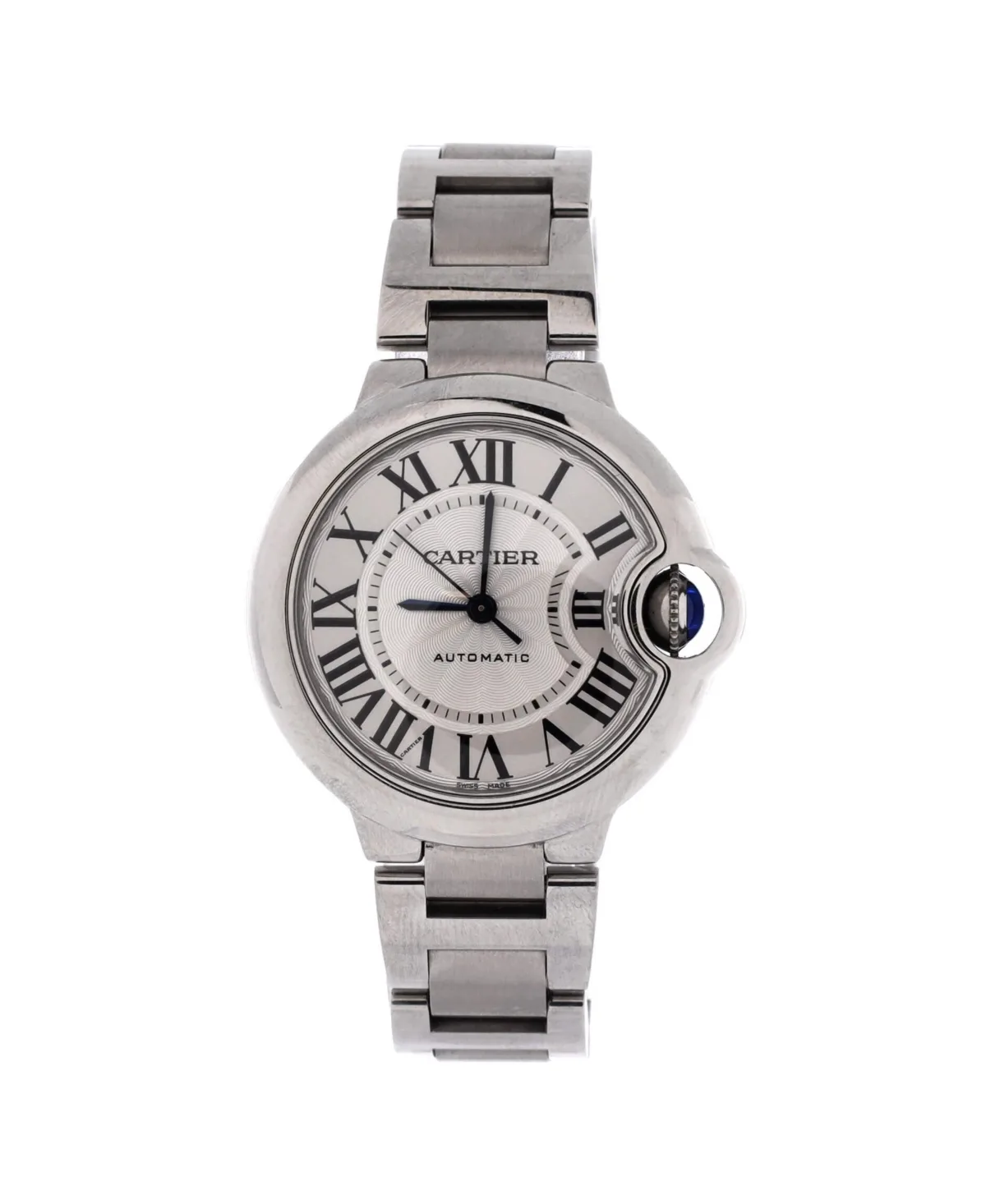 Automatic Ballon Bleu Stainless Steel Watch, 33mm by Cartier's