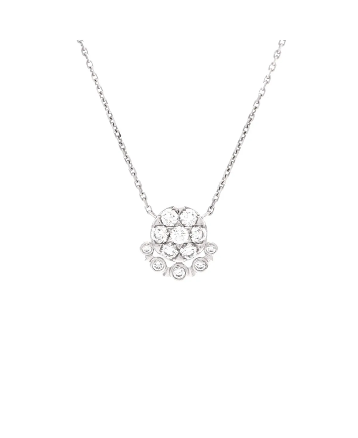 Pre-Owned Etincelle De Cartier Cluster Pendant Necklace by Cartier's