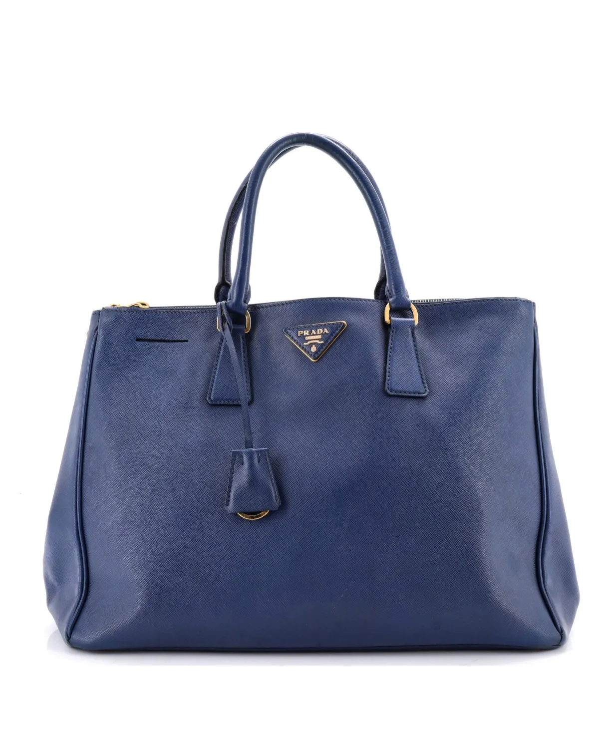 Pre-Owned North South Lux Open Tote Saffiano Leather