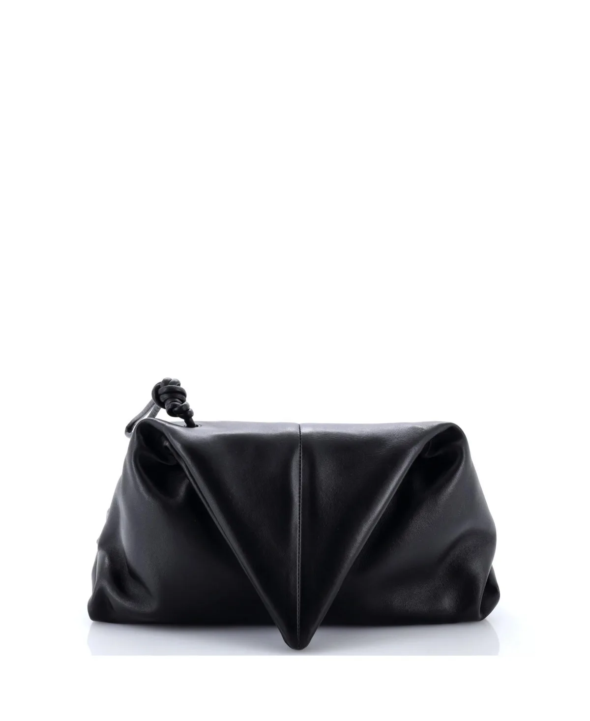 Pre-Owned Bottega Veneta Bv Trine Fold Clutch Leather