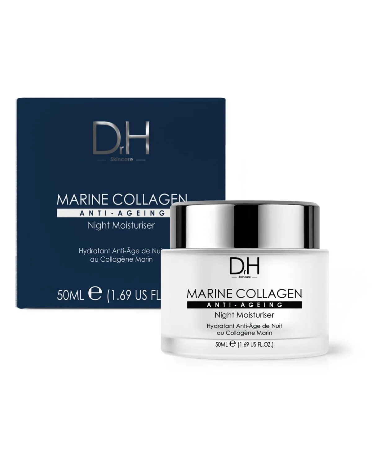 Marine Collagen Anti-Aging Night Moisturizer 50ml by Dr H
