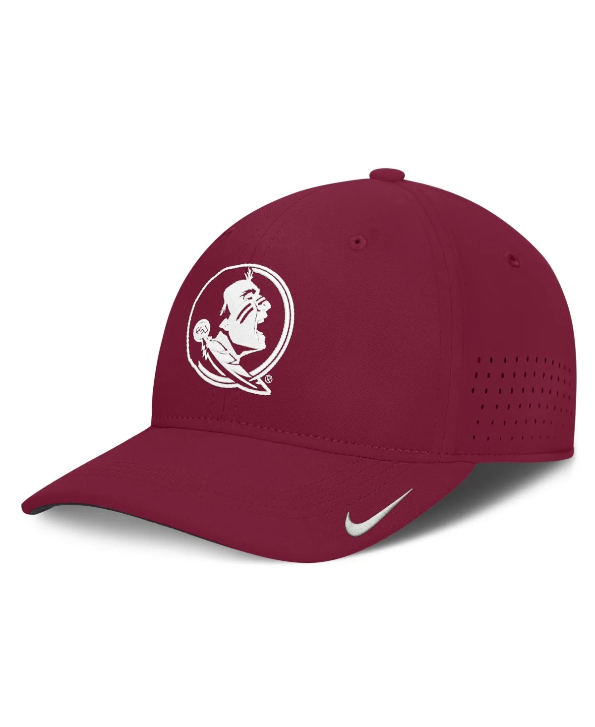 Florida State Seminoles 2026 Sideline Practice AeroBill SwooshFlex Dri-Fit Hat by Nike