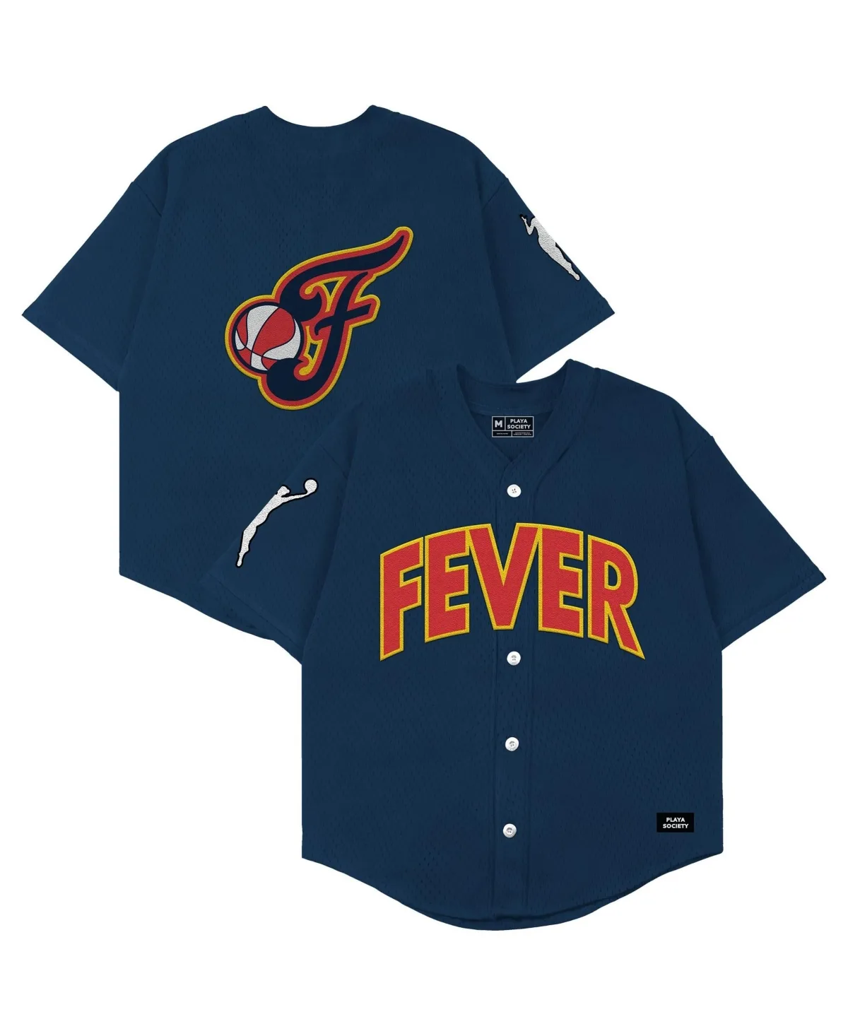 Indiana Fever Baseball Fashion Jersey by Playa Society