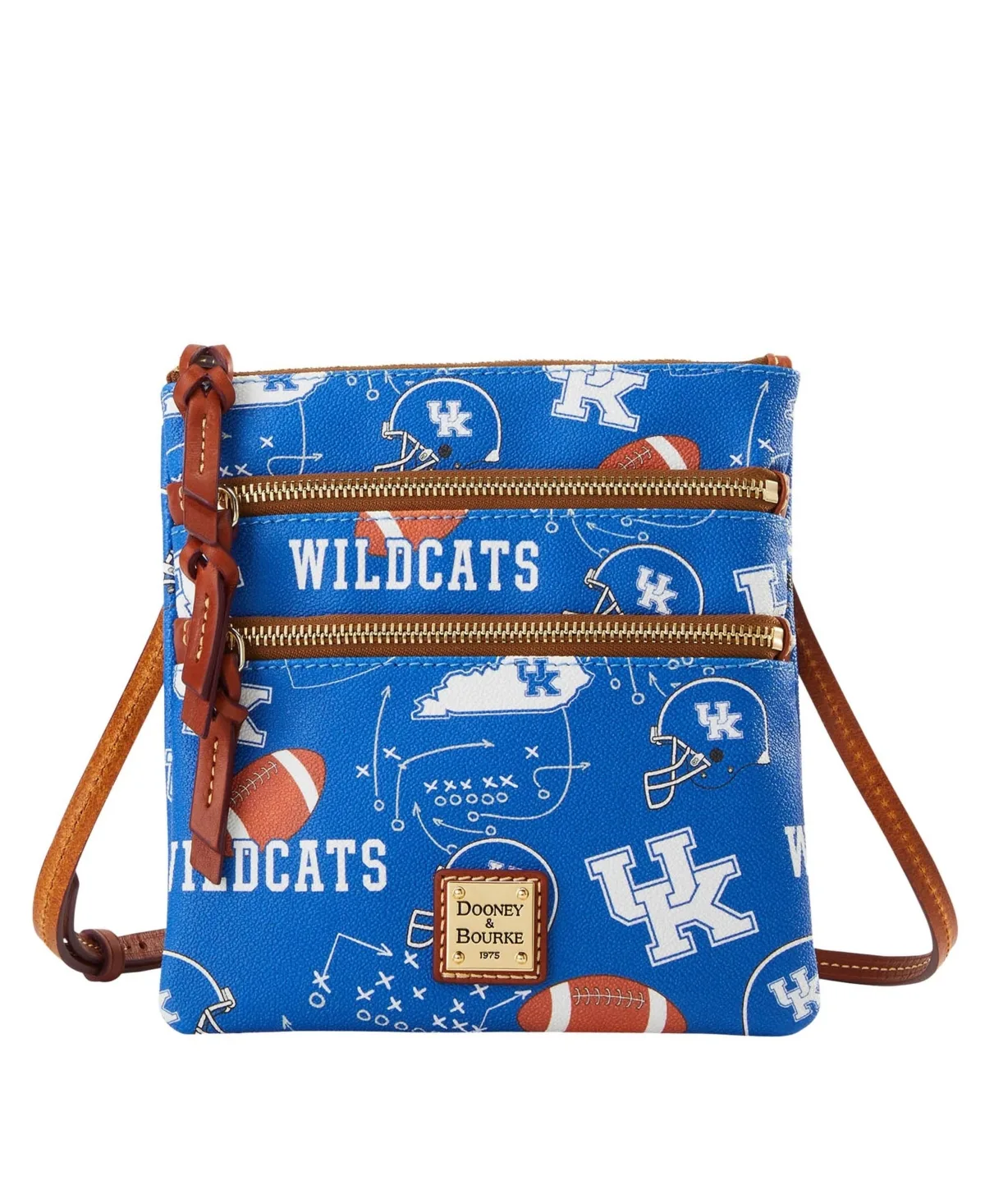 Kentucky Wildcats Halftime Triple Zip Crossbody Bag by Dooney & Bourke