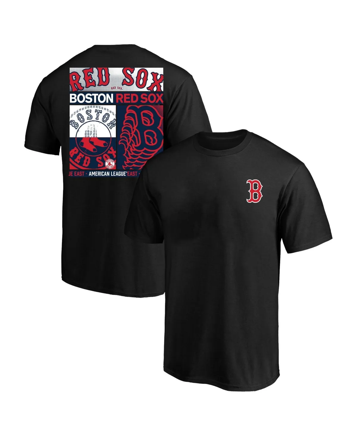 Boston Red Sox Profile Crewneck Classic-Fit Graphic T-Shirt by Fanatics