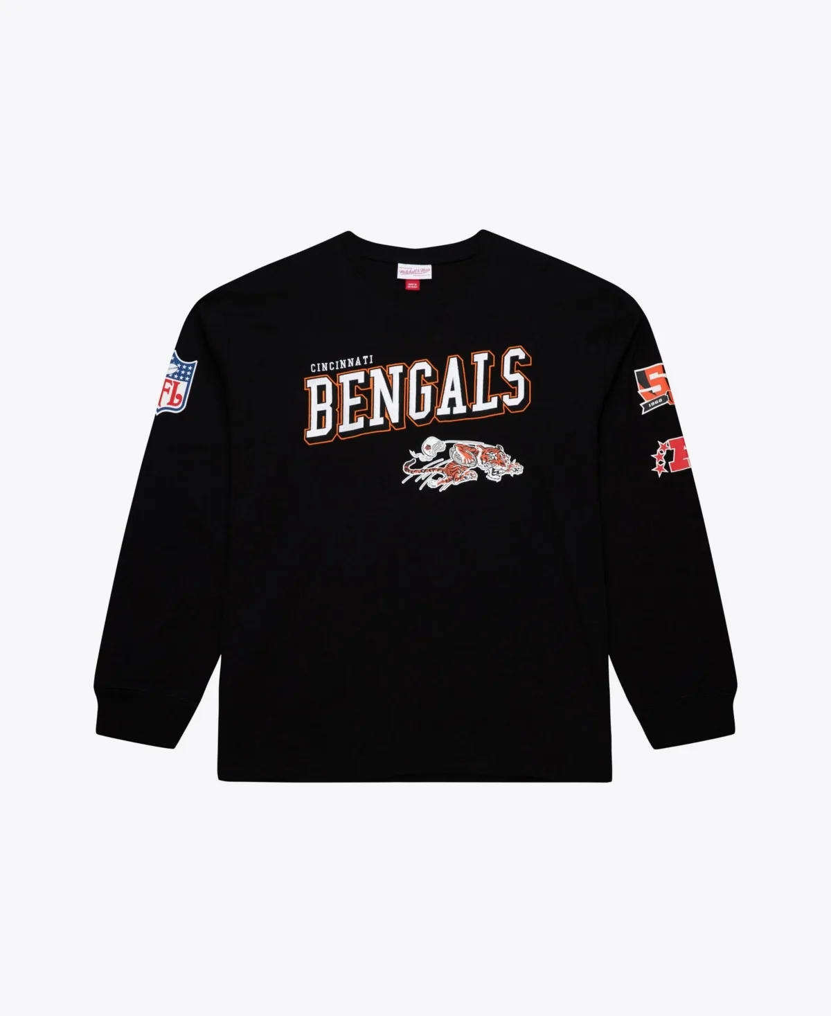 Cincinnati Bengals Graphic Long-Sleeve T-Shirt by Mitchell & Ness