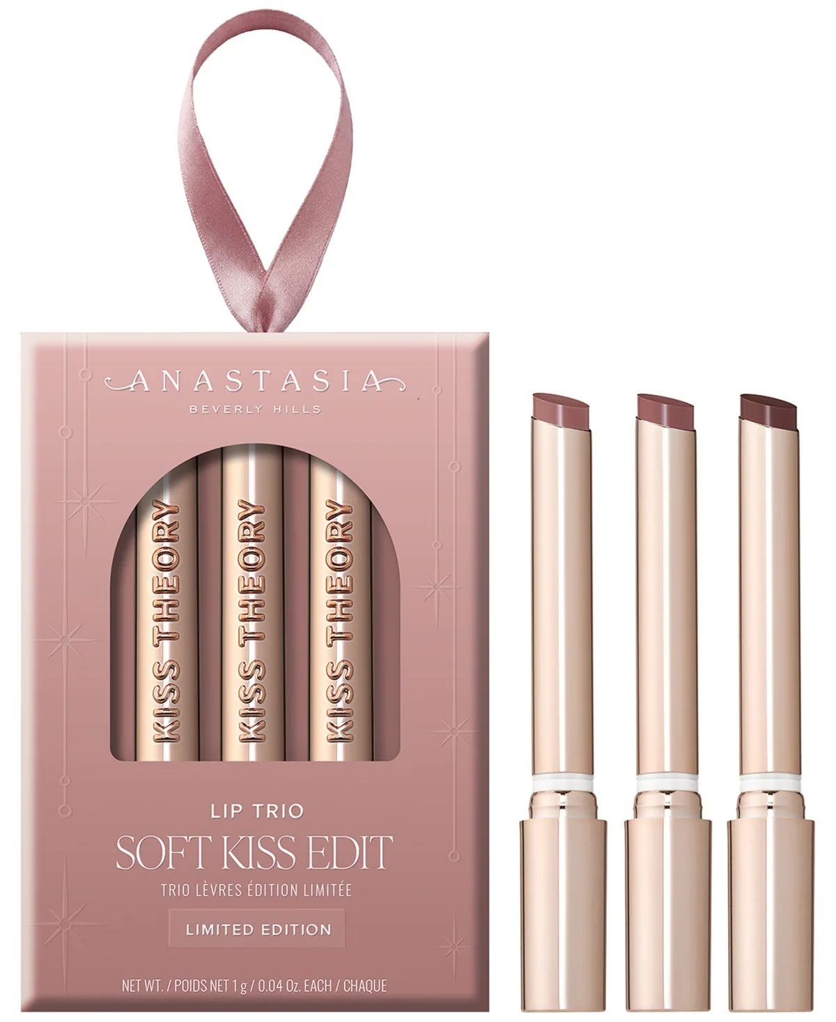 3-Piece Soft Kiss Edit Lip Trio Set by Anastasia Beverly Hills