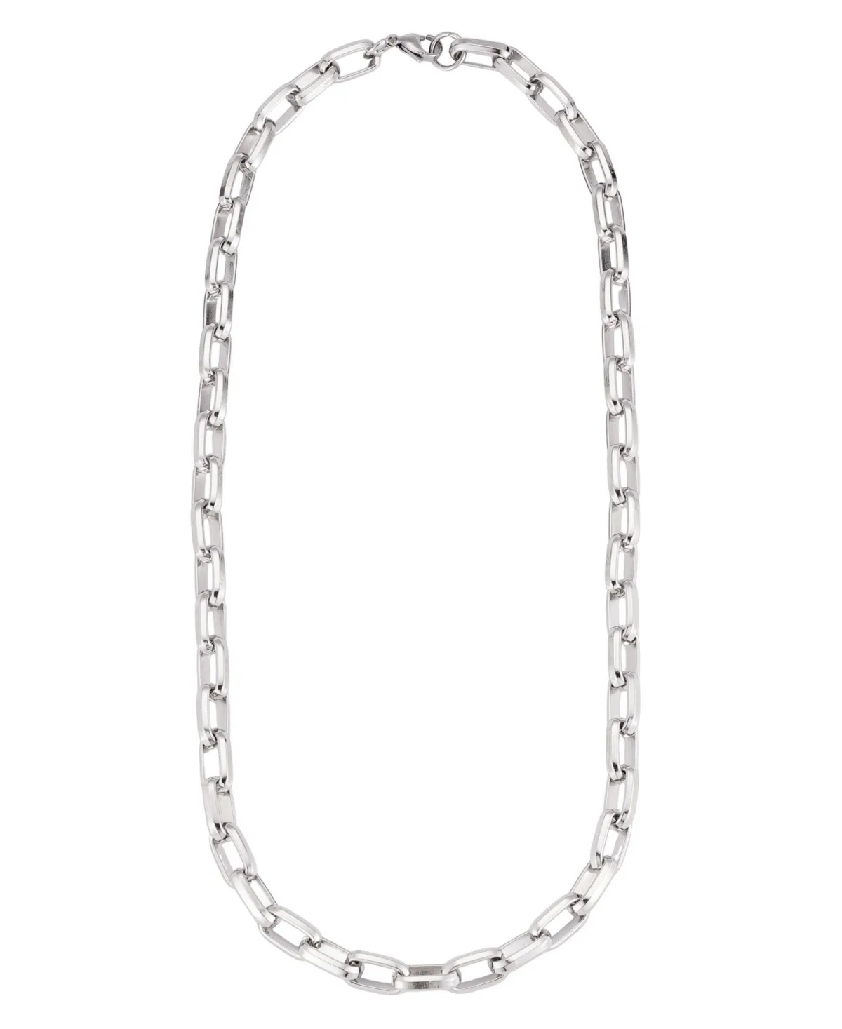 Silver-Tone Chain Necklace by Adornia