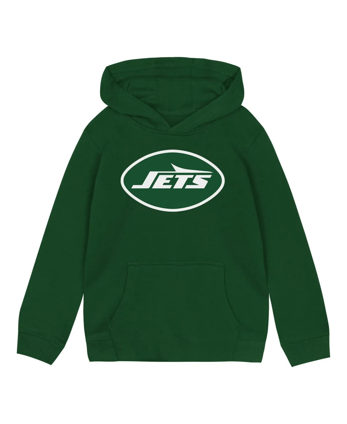 New York Jets Long Sleeve Fleece Hoodie by Outerstuff