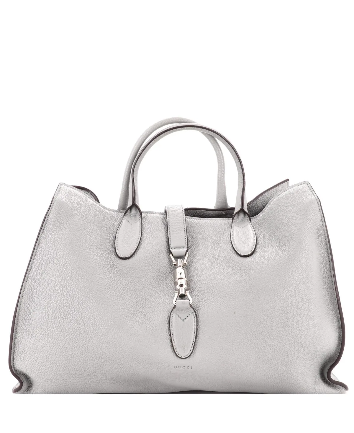 Pre-Owned Large Jackie Soft Tote Leather by Gucci